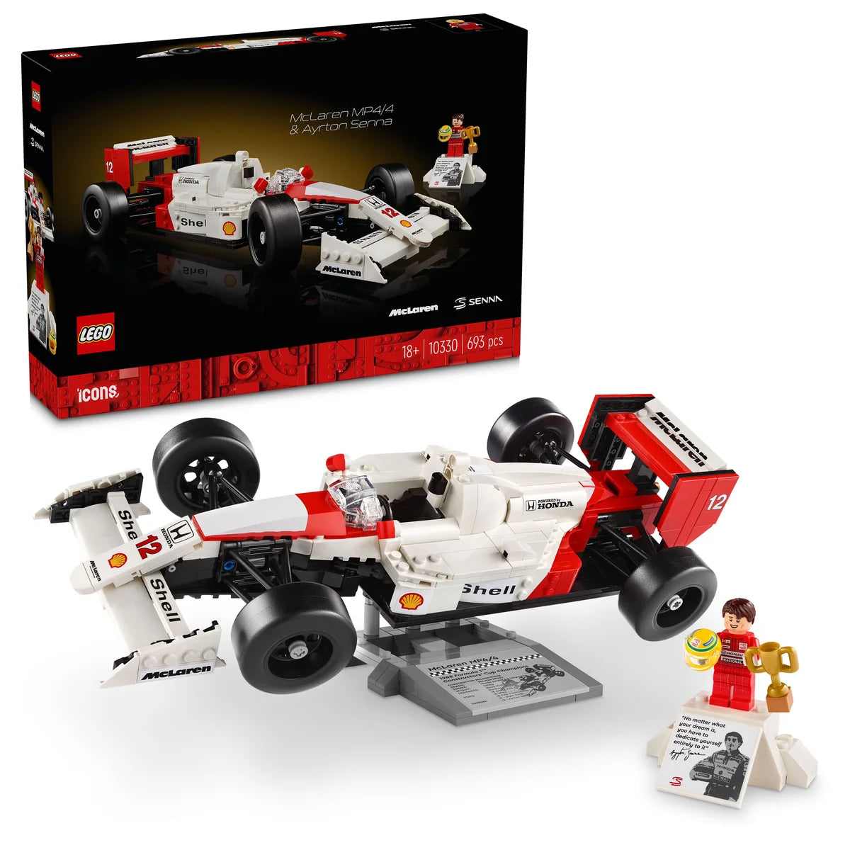 McLaren MP4/4 y Ayrton Senna