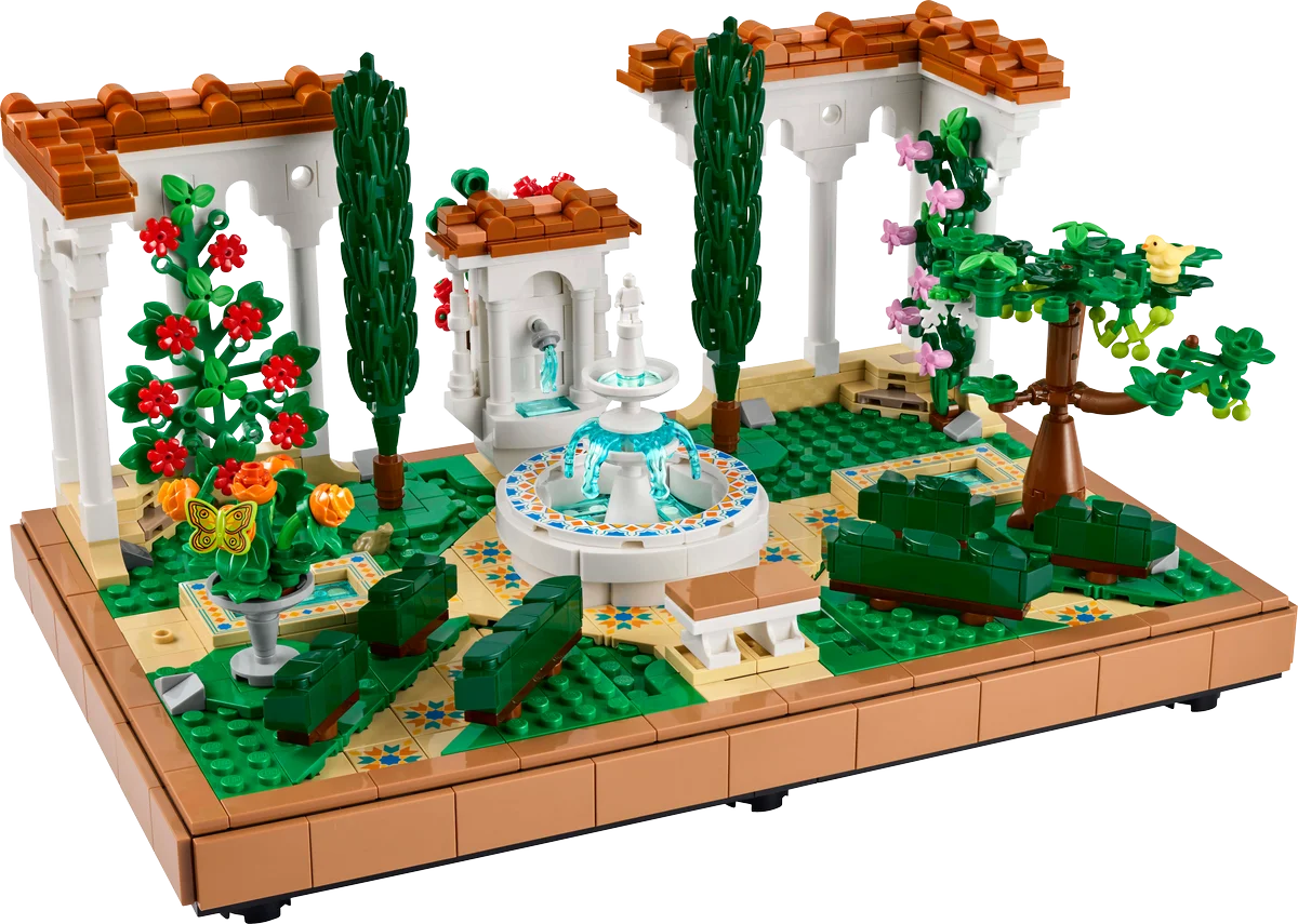 Jardín con Fuente