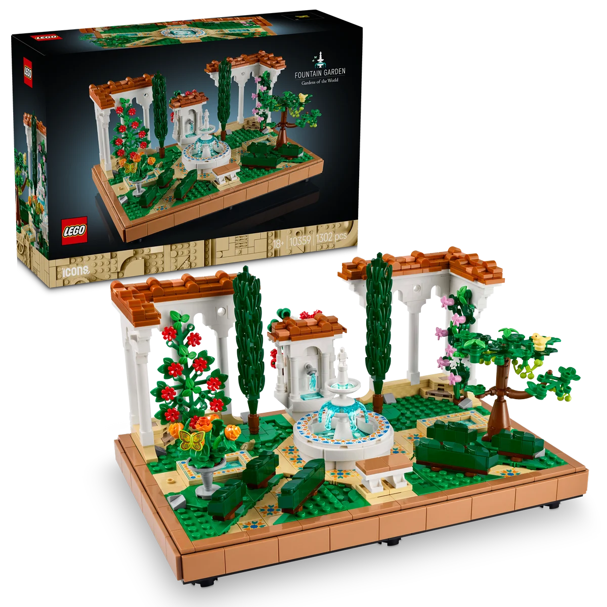Jardín con Fuente