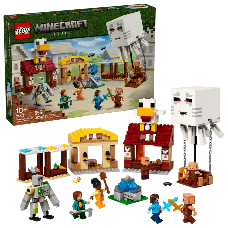 El Ataque a la Aldea del Globo de Ghast