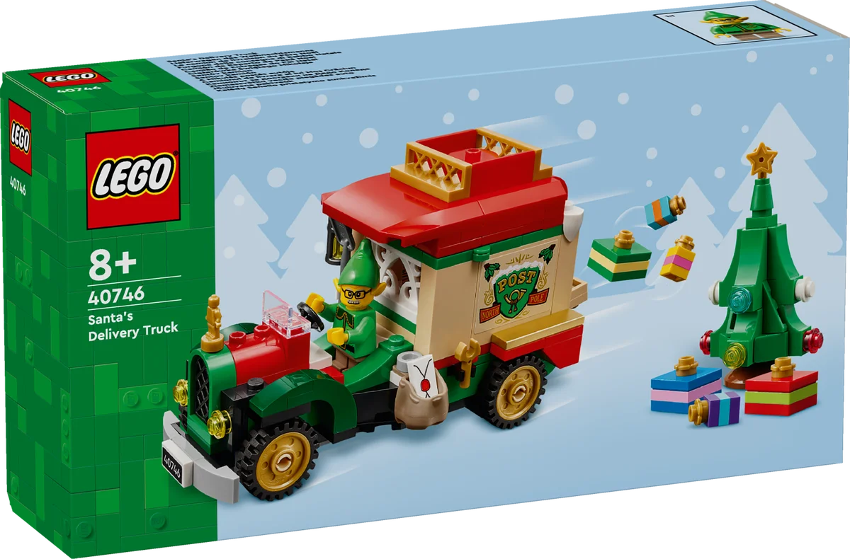 Camión de Reparto de Papá Noel