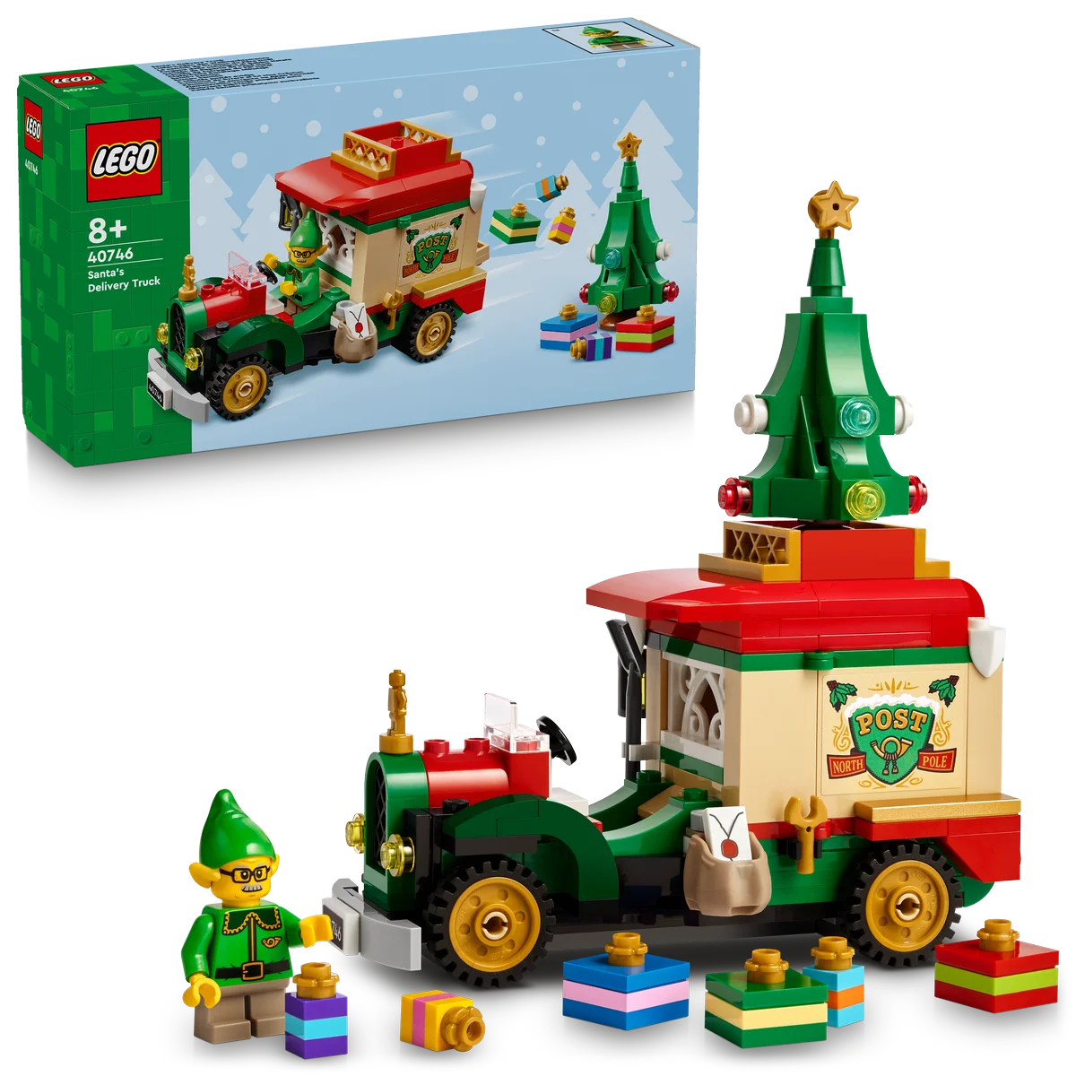 Camión de Reparto de Papá Noel