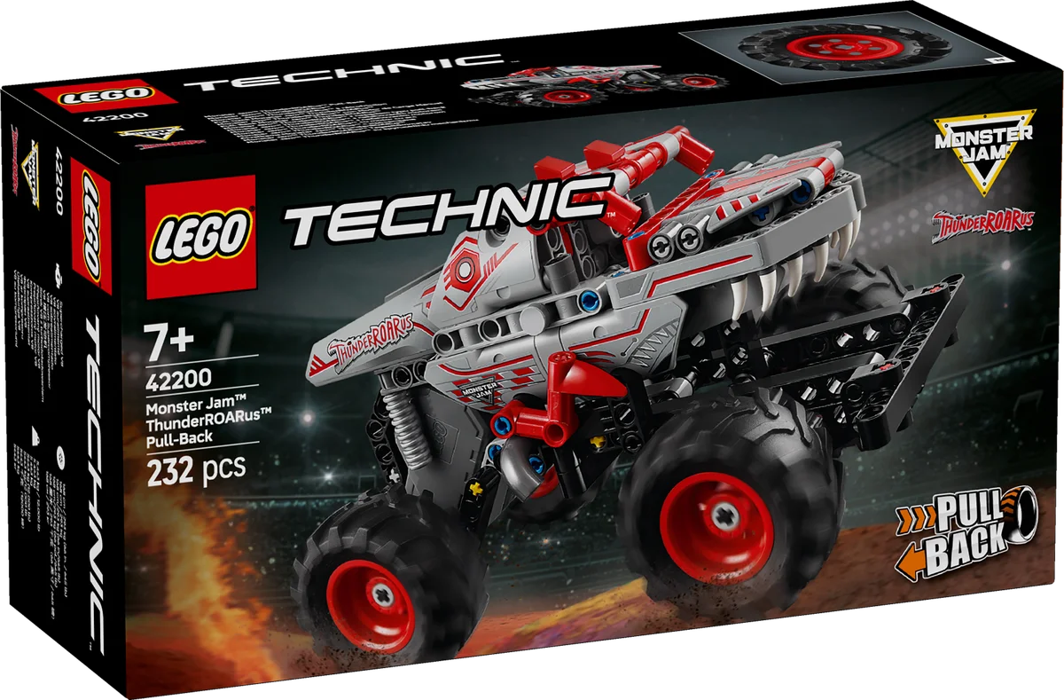 Monster Jam™ ThunderROARus™ con Motor de Carga Manual