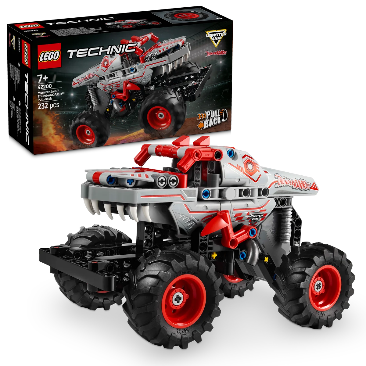 Monster Jam™ ThunderROARus™ con Motor de Carga Manual