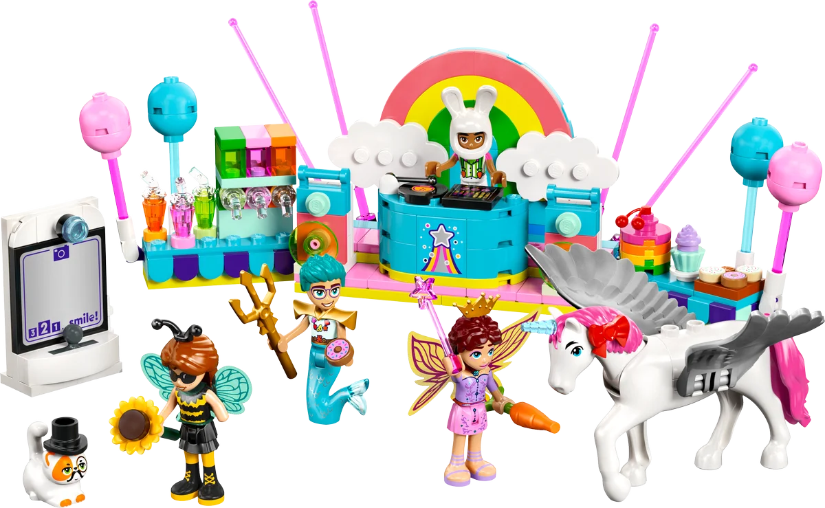 Fiesta de Disfraces con Unicornio y Hada