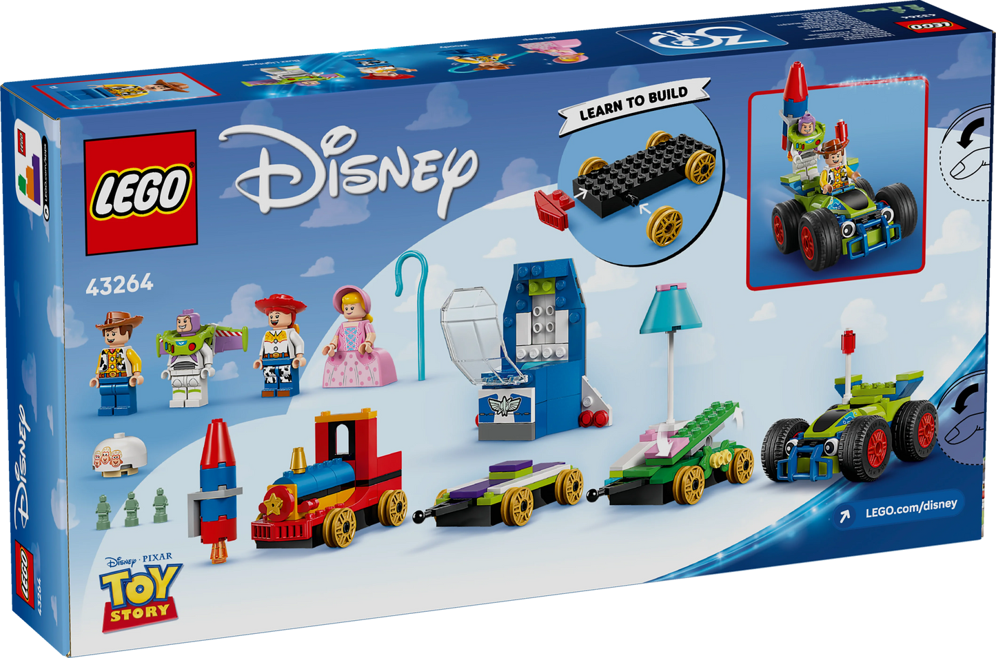 Tren de Celebración de Toy Story y Coche RC