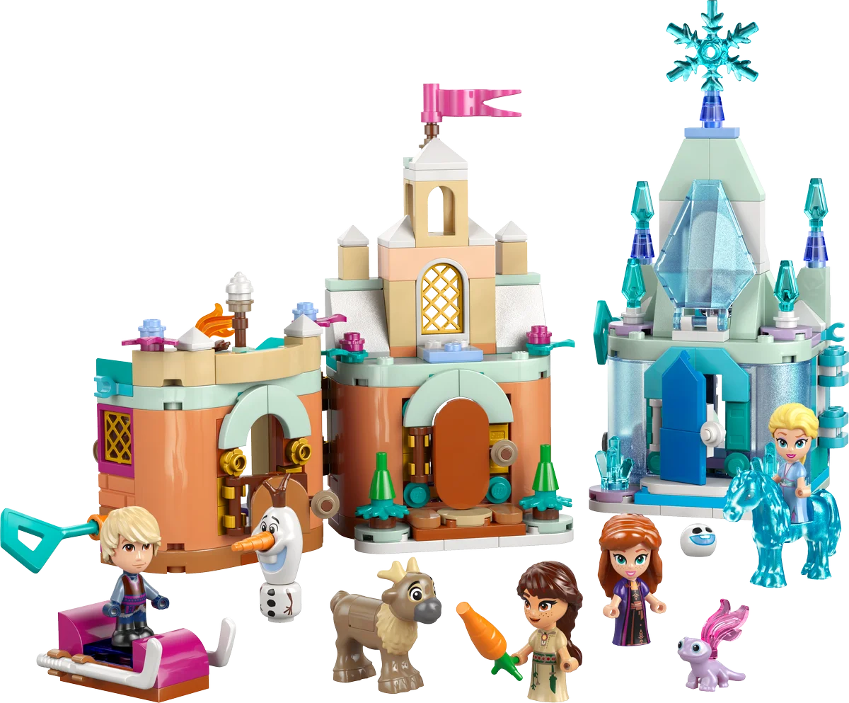 Mini Castillo de Arendelle y Palacio de Hielo de Elsa