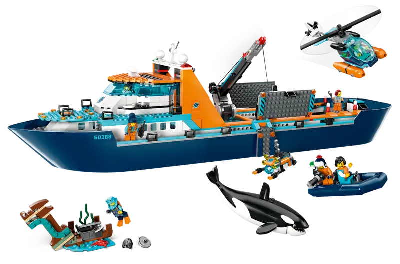 Exploradores del Ártico: Barco