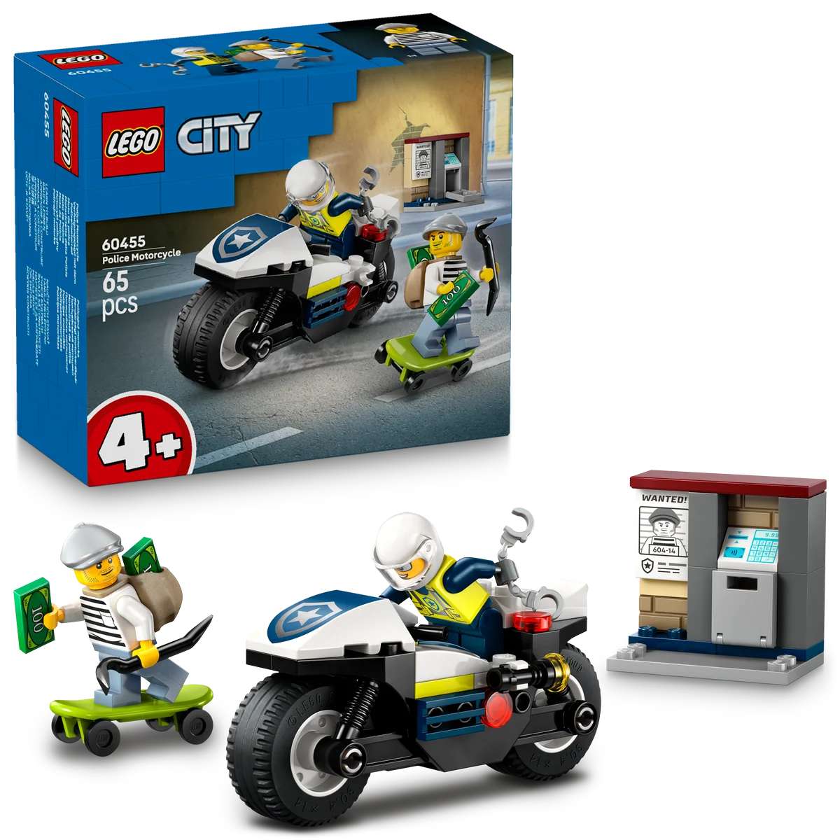 Persecución en Moto de Policía
