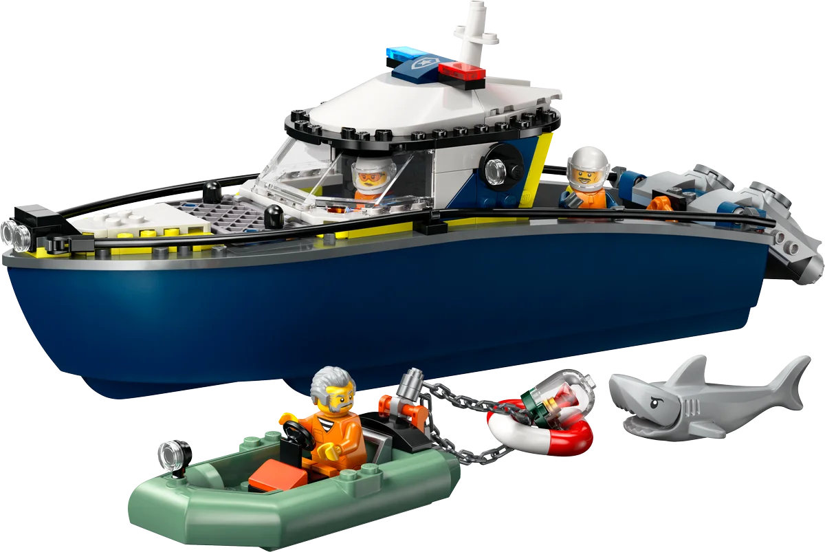 Persecución en Barco de Policía