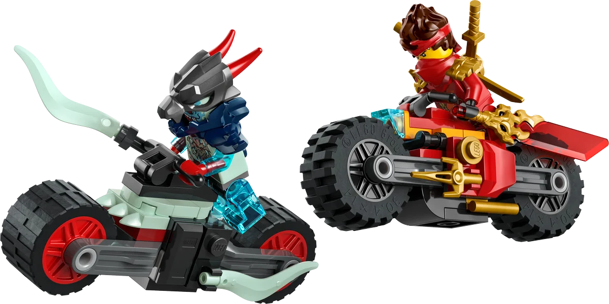 Carrera Relámpago en Moto de Kai
