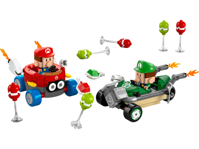 Mario Kart™: Bebé Mario vs. Bebé Luigi