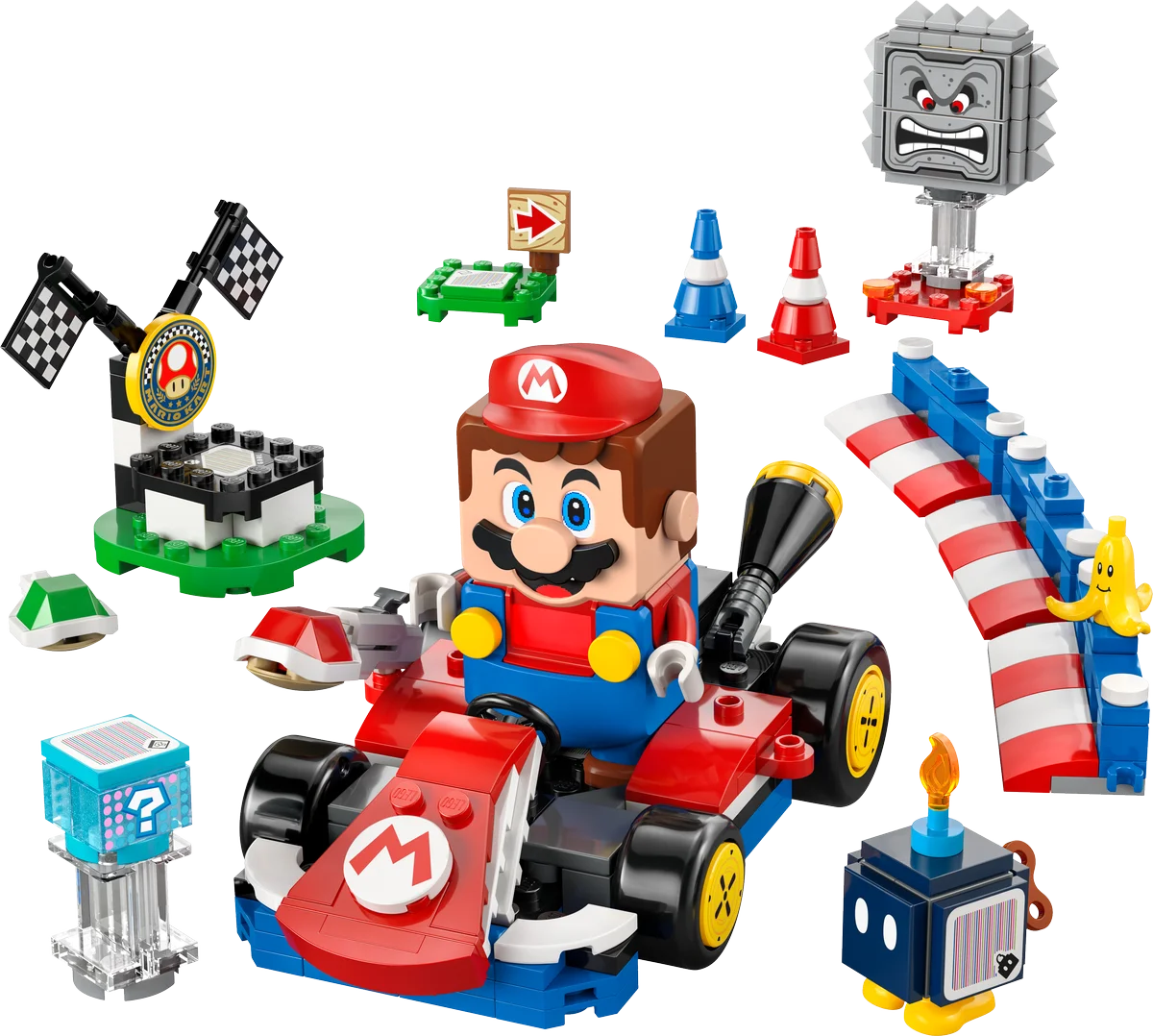 Mario Kart™ – LEGO® Mario™ interactivo y Kart estándar