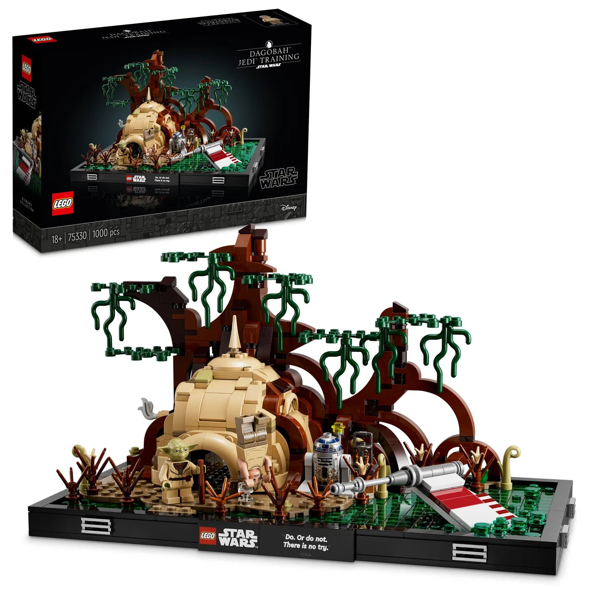 Diorama: Entrenamiento Jedi™ en Dagobah™