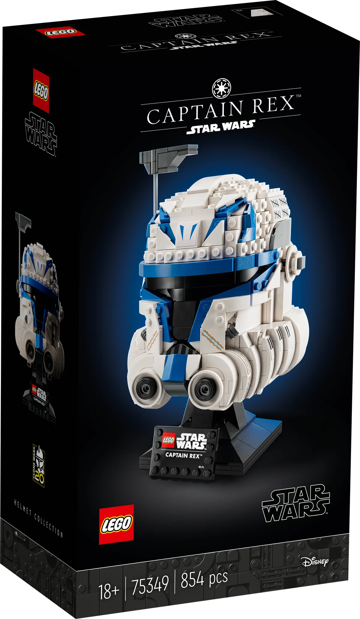Casco del Capitán Rex
