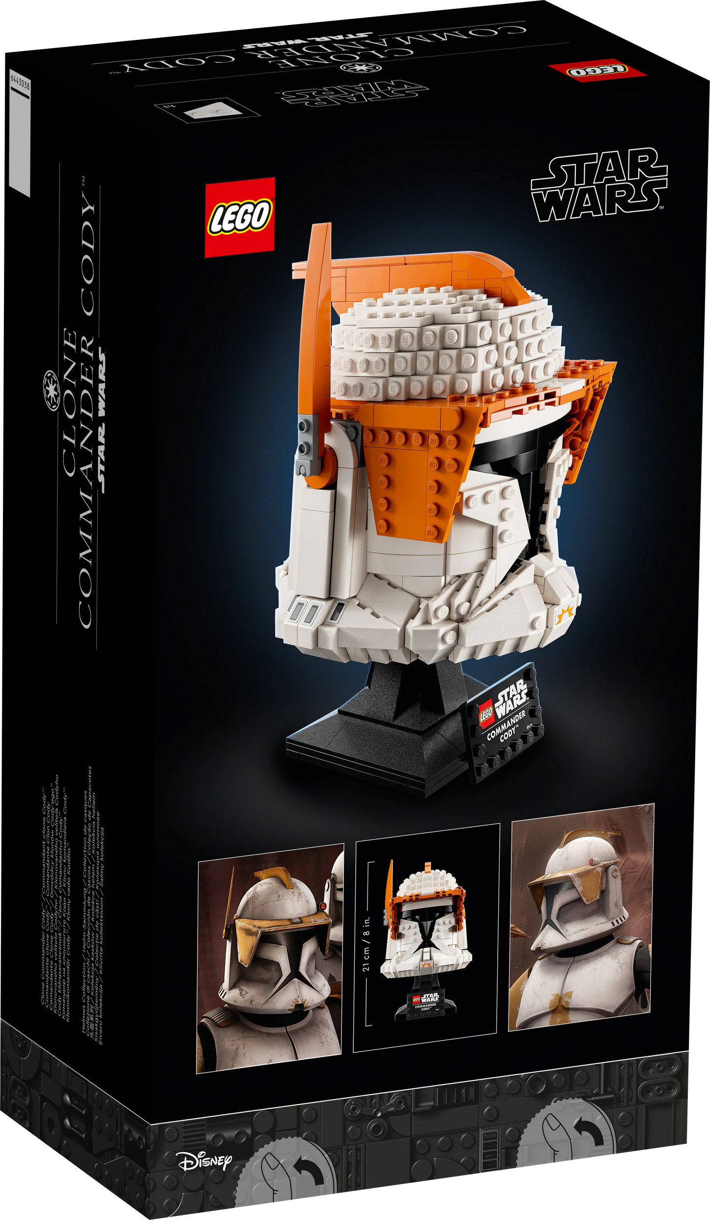 Casco del Comandante Clon Cody