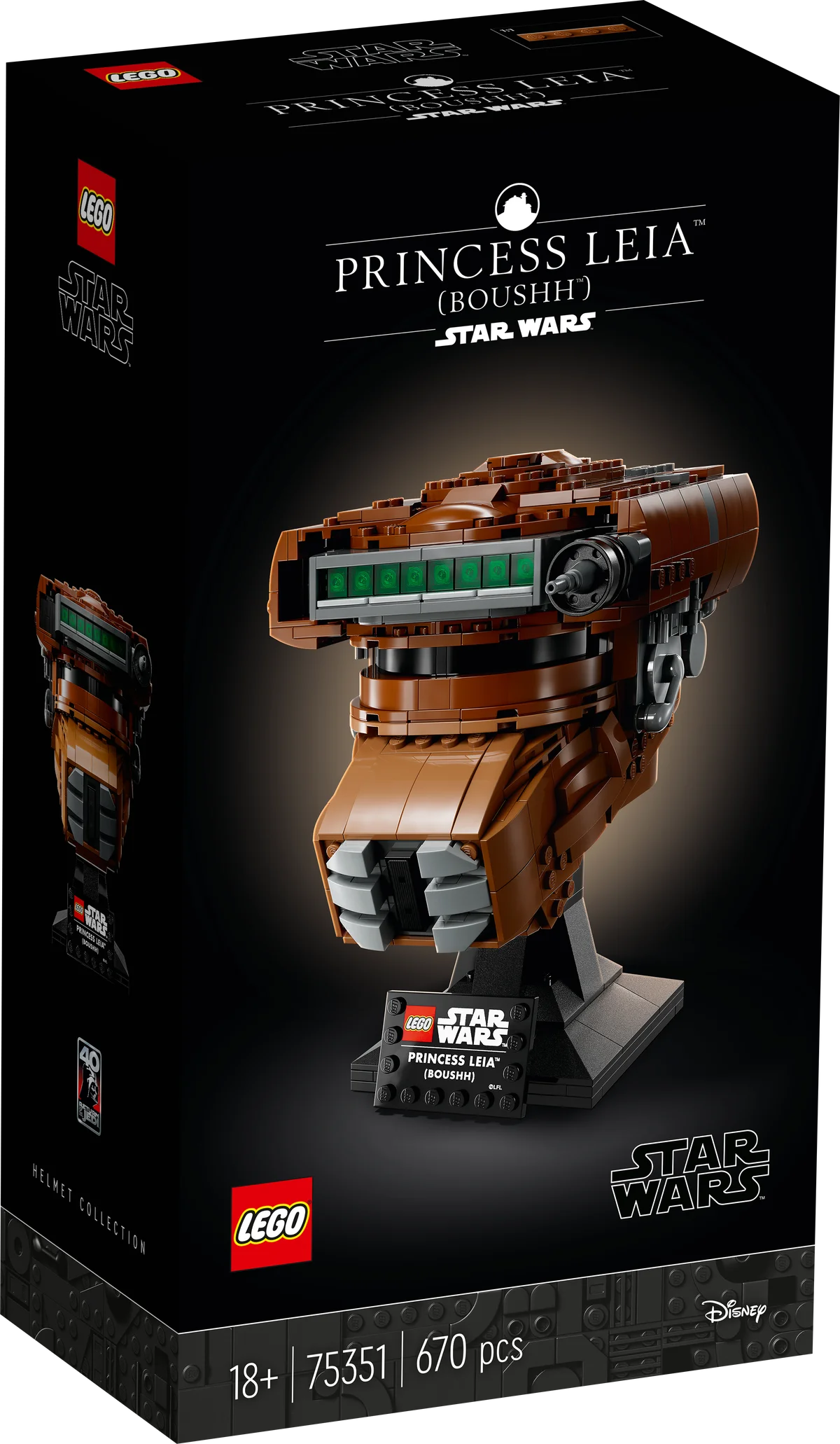 Casco de la Princesa Leia (Boushh™)