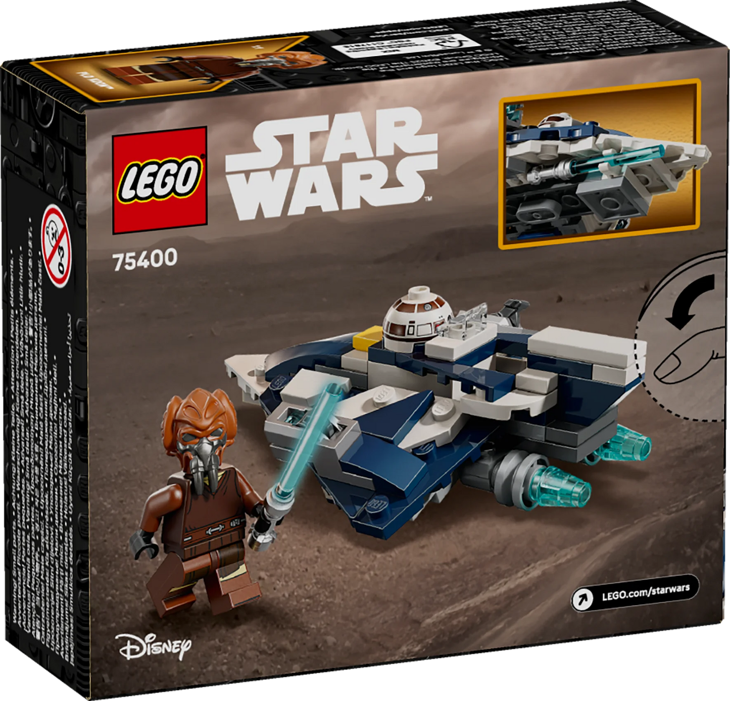 Microfighter: Caza Estelar Jedi de Plo Koon