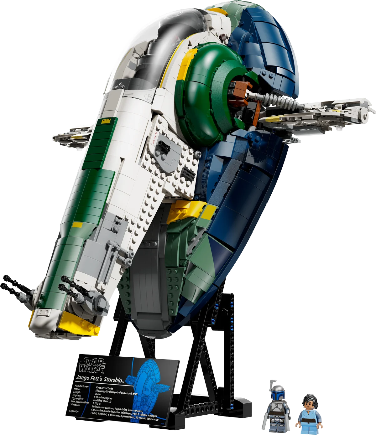 Nave Estelar Clase Firespray de Jango Fett
