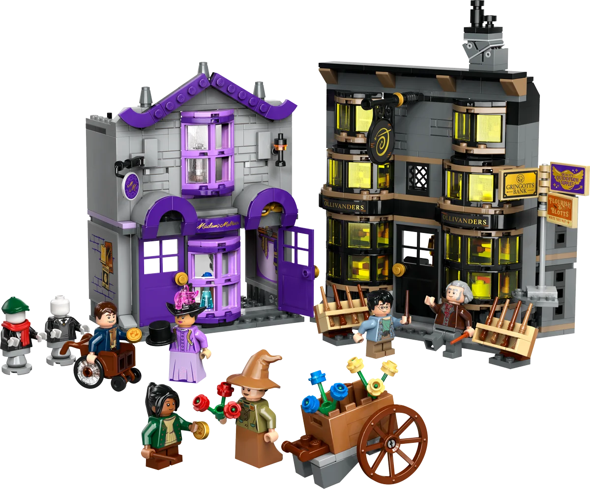 Ollivanders™ y Túnicas de Madame Malkin