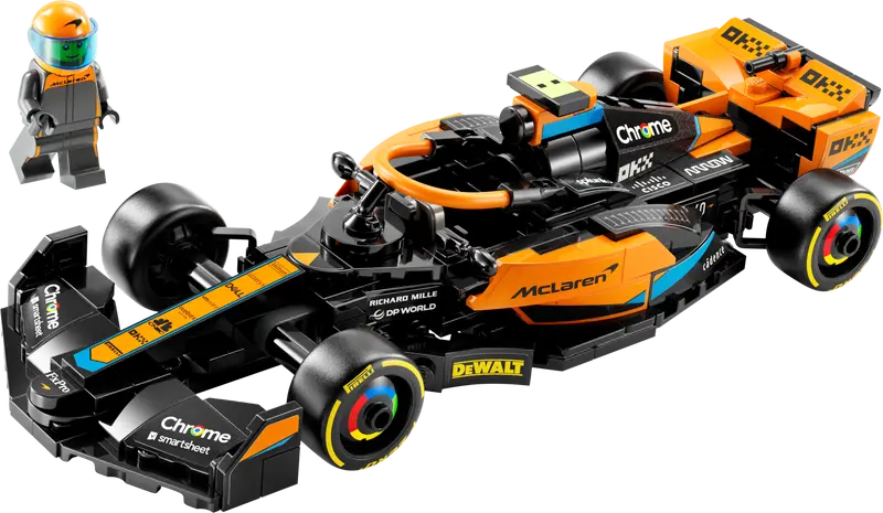 Coche de Carreras de Fórmula 1 McLaren 2023