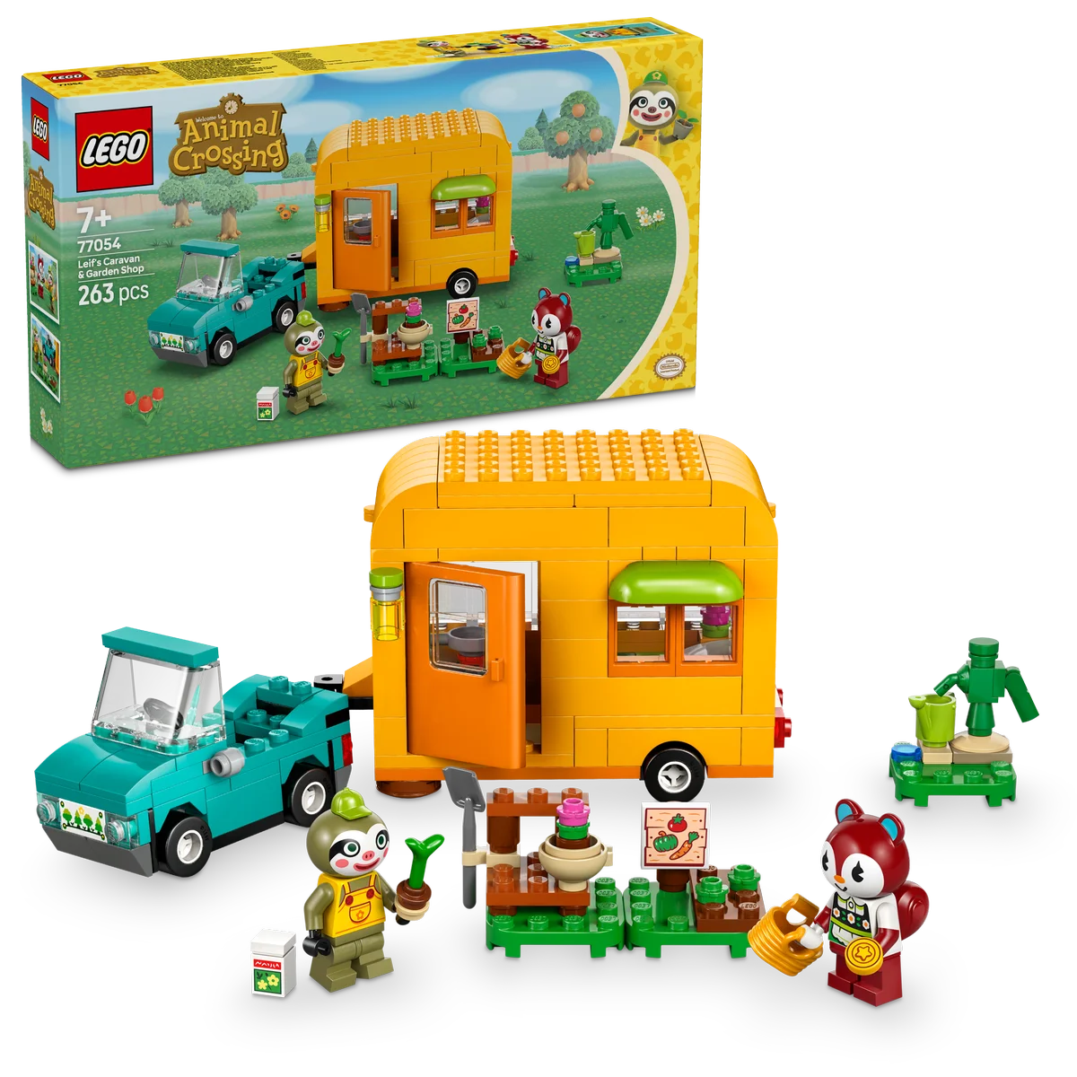 Caravana de Gandulio y tienda de jardinería