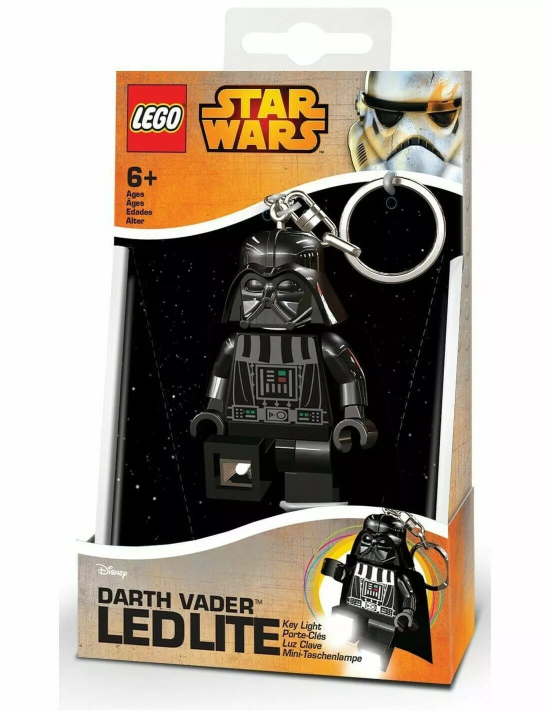 Llavero con luz Darth Vader