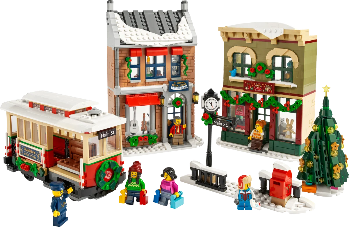 Calle Principal en Navidad