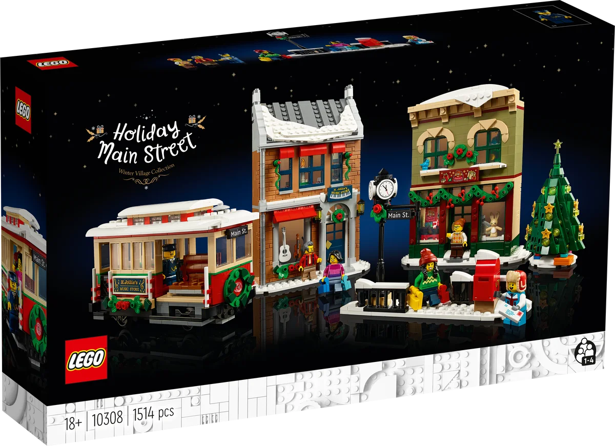 Calle Principal en Navidad