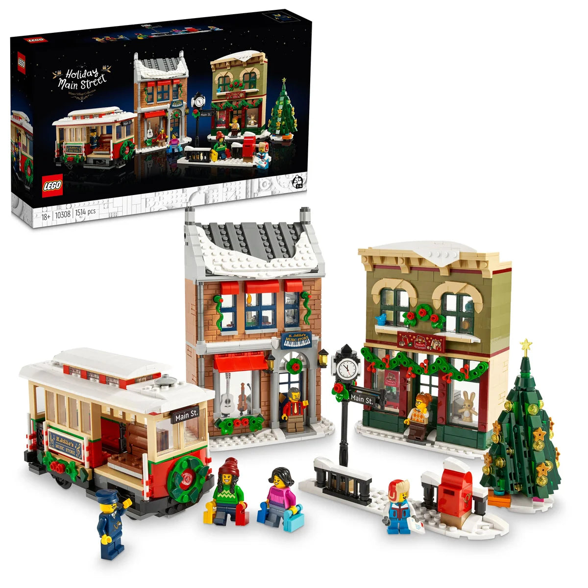 Calle Principal en Navidad