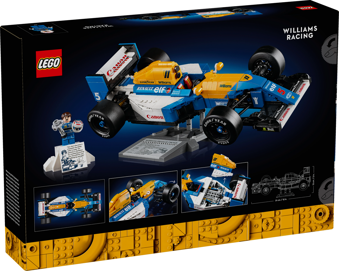 Williams Racing FW14B y Nigel Mansell