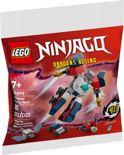 Mini Meca Ninja Combinado