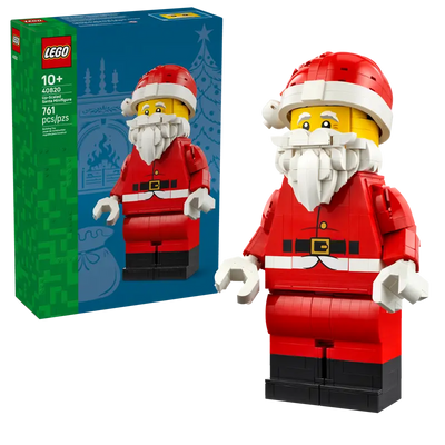 Minifigura Gigante de Papá Noel