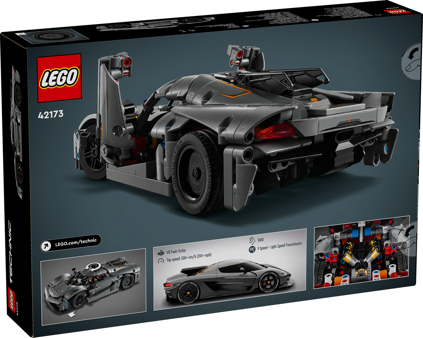 Hipercoche Koenigsegg Jesko Absolut Gris