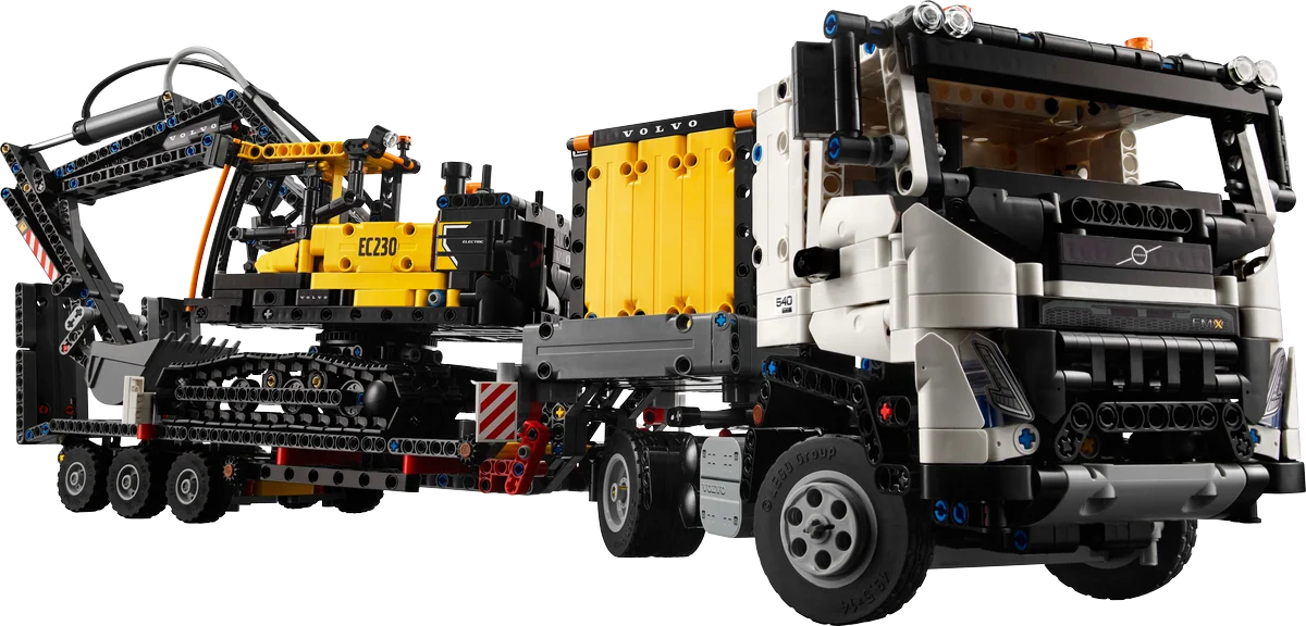 Camión FMX y Excavadora Eléctrica EC230 Volvo