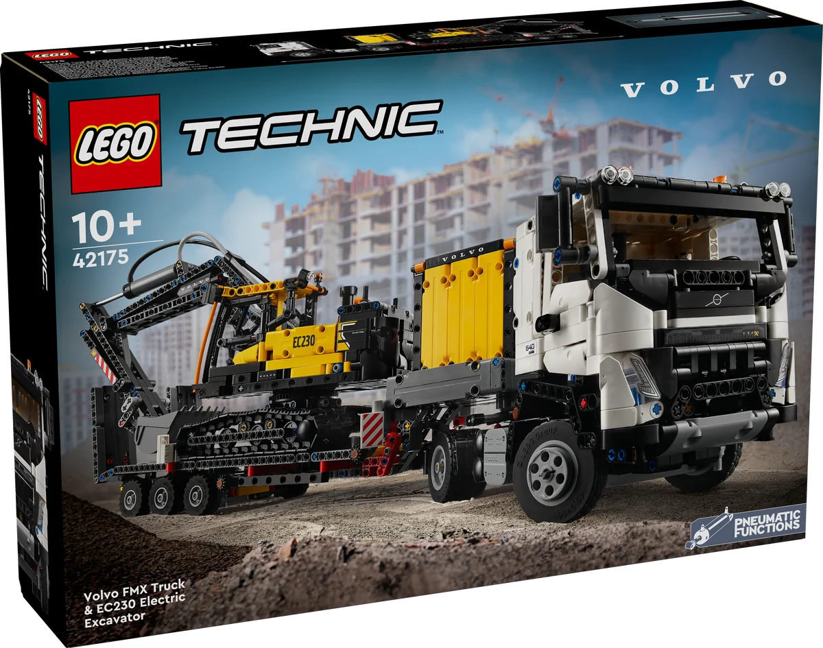 Camión FMX y Excavadora Eléctrica EC230 Volvo
