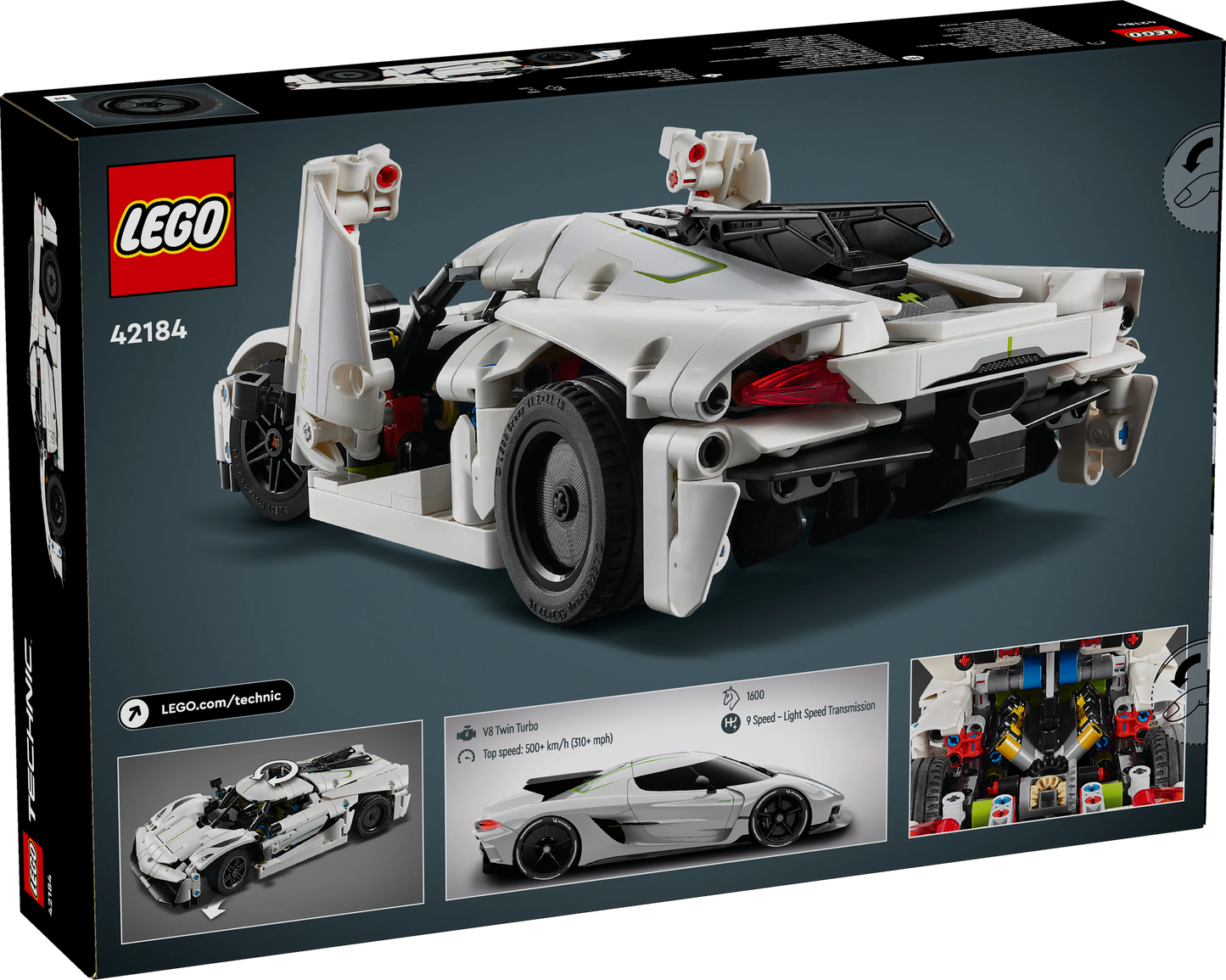 Hipercoche Koenigsegg Jesko Absolut Blanco