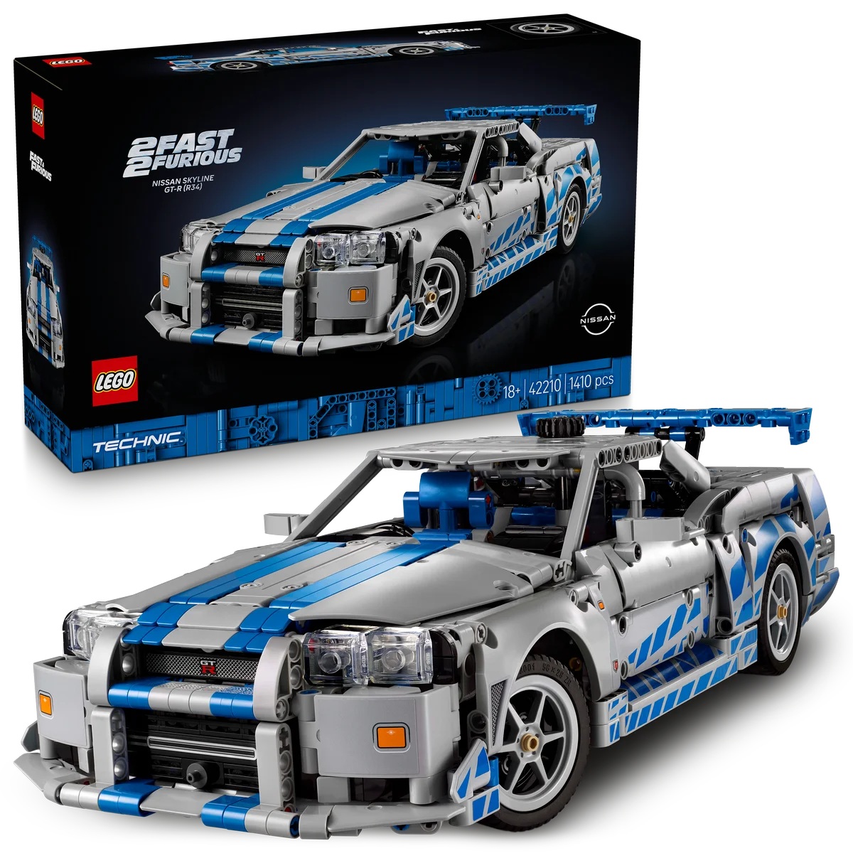 Coche Nissan Skyline GT-R (R34) de 2 Fast 2 Furious