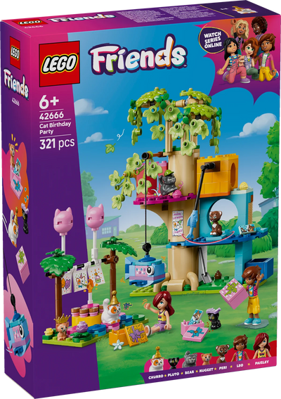 Fiesta de Cumpleaños y Casa del Árbol Felina
