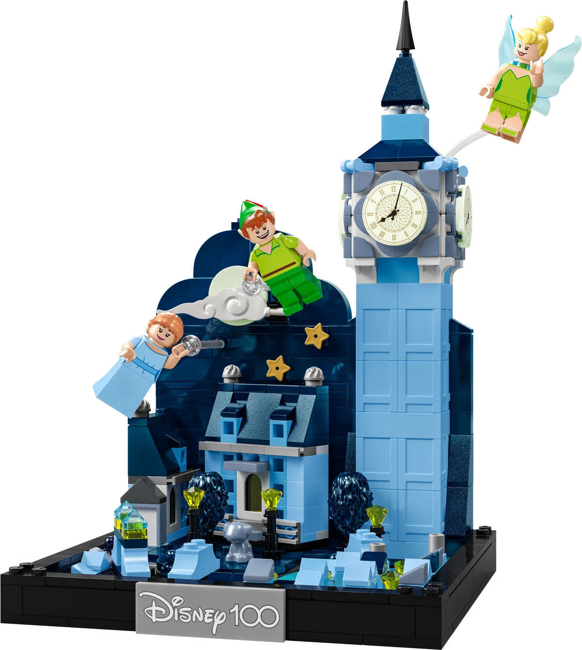 Vuelo sobre Londres de Peter Pan y Wendy