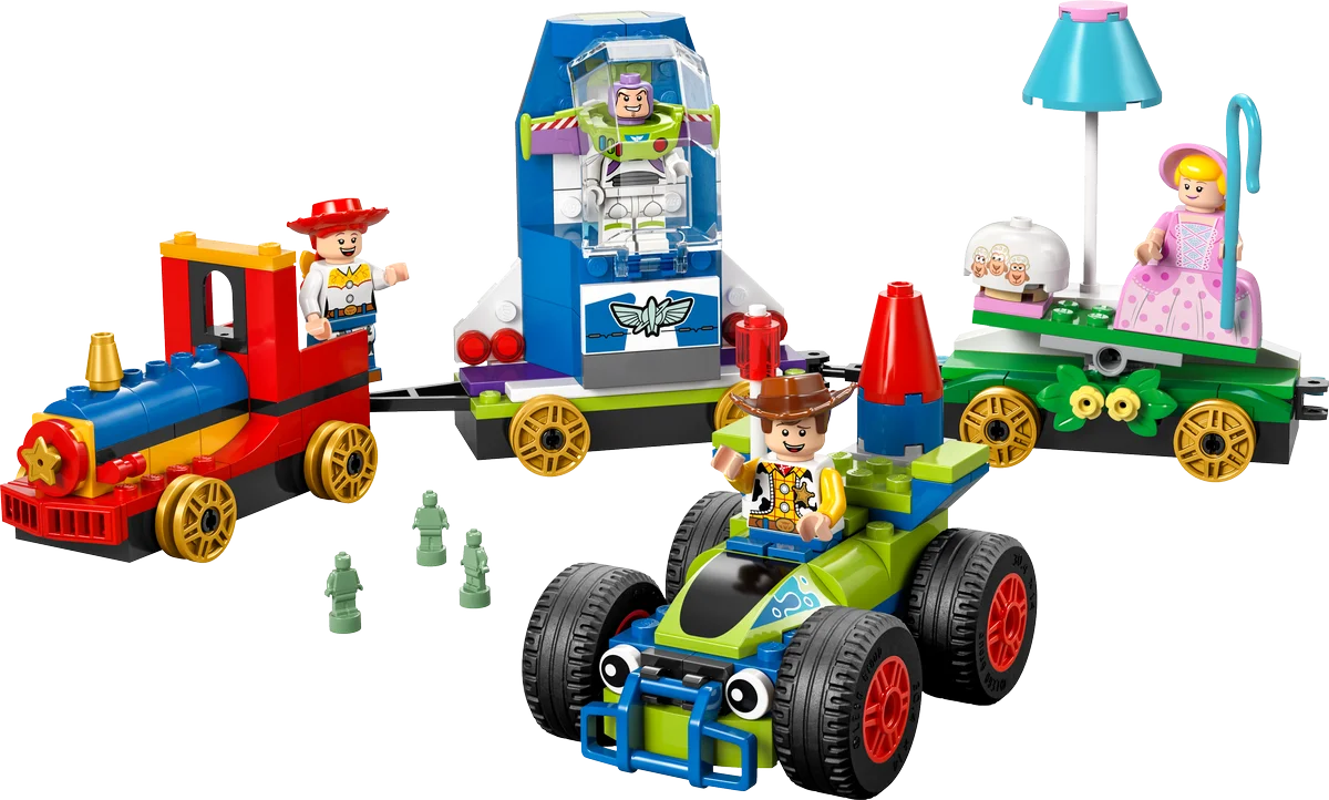 Tren de Celebración de Toy Story y Coche RC