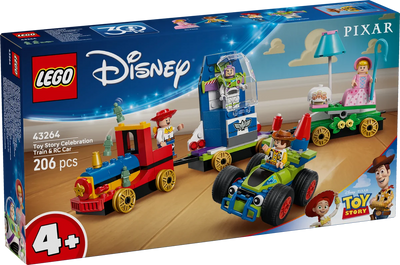 Tren de Celebración de Toy Story y Coche RC