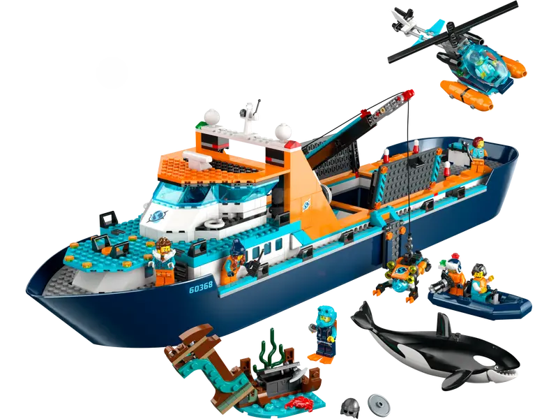 Exploradores del Ártico: Barco