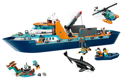 Exploradores del Ártico: Barco