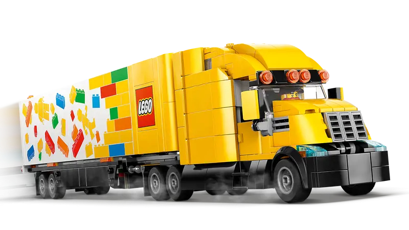 Camión de Reparto Amarillo