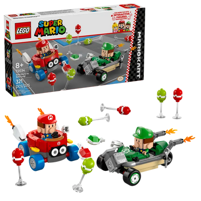 Mario Kart™: Bebé Mario vs. Bebé Luigi