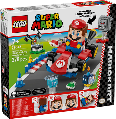 Mario Kart™ – LEGO® Mario™ interactivo y Kart estándar