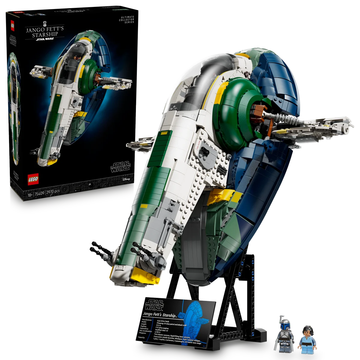 Nave Estelar Clase Firespray de Jango Fett