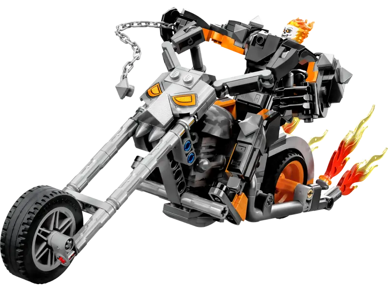 Meca y Moto del Motorista Fantasma