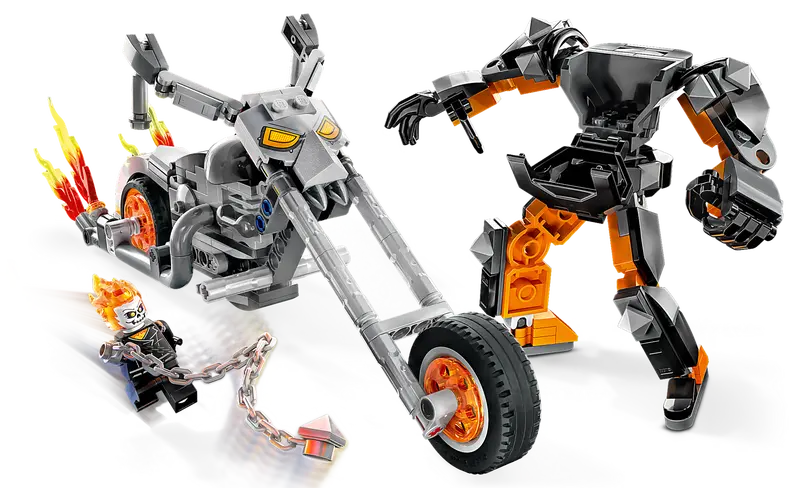 Meca y Moto del Motorista Fantasma